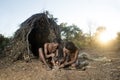 San Bushmen Royalty Free Stock Photo