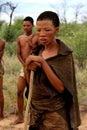 San Bushmen tribe Royalty Free Stock Photo