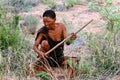 San Bushmen tribe Royalty Free Stock Photo