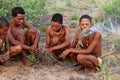San Bushmen tribe Royalty Free Stock Photo