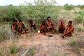 San Bushmen tribe Royalty Free Stock Photo
