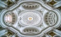 San Carlo alle Quattro Fontane church Saint Charles near the Four Fountains, Borromini`s work, Rome. Royalty Free Stock Photo