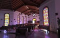 An Interior View of St. Borremeo Catholic Church, San Carlos, So