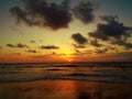 San Clemente beach in Ecuador