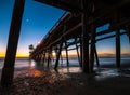 San Clemente Pier at blue hour