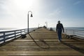 San Clemente Pier, California, USA Royalty Free Stock Photo