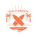 san clemente. Vector illustration decorative design