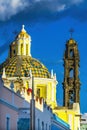 San Cristobal Church Puebla Mexico Royalty Free Stock Photo