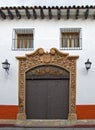San Cristobal House Entrance Royalty Free Stock Photo