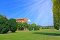 San Cristoforo alla Certosa church in Ferrara - Italy Royalty Free Stock Photo