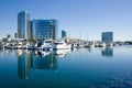 San Diego Bay and harbor Royalty Free Stock Photo