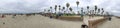 SAN DIEGO, CA - JULY 28, 2017: Panoramic view of Mission Beach P