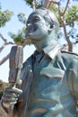 Bronze statues of A National Salute to Bob Hope and the Military. Royalty Free Stock Photo