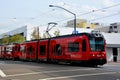 The San Diego Trolley Royalty Free Stock Photo
