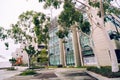 Beautiful campus landscape of University of California, San Diego UCS