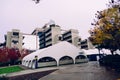 Beautiful campus landscape of University of California, San Diego UCS