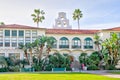 Hepner Hall on the Campus of San Diego State University Royalty Free Stock Photo