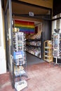 SAN DIEGO, CALIFORNIA - JULY 13, 2017: local business are supporting and getting ready for the annual LGBT Pride Festival