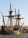 A Maritime Museum of San Diego San Salvador Shot Royalty Free Stock Photo