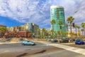 Harbor Drive in San Diego Royalty Free Stock Photo