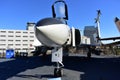 San Diego, California - USA - Dec 04,2016 - McDonnell Douglas Aircraft in USS Midway Museum