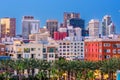 San Diego, California, USA downtown city skyline Royalty Free Stock Photo