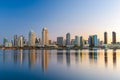 San Diego, California, USA Downtown Skyline at the Embarcadero Royalty Free Stock Photo