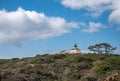 Old Point Loma lighthouse, Cabrillo National Monument, San Diego, CA, USA Royalty Free Stock Photo