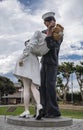 The Kiss statue, San Diego, CA, USA