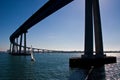 The San Diego-Coronado Bridge Royalty Free Stock Photo