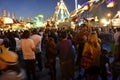 San Diego County Fair Scene At Night Royalty Free Stock Photo