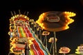 San Diego County Fair Scene At Night Royalty Free Stock Photo