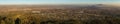 San Diego County Panoramic Landscape from Mount Cowles Mission Trails Royalty Free Stock Photo