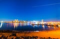 San Diego downtown seen from Coronado Royalty Free Stock Photo