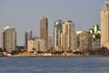 San Diego at dusk Royalty Free Stock Photo