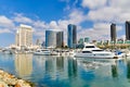 San Diego Embarcadero Royalty Free Stock Photo