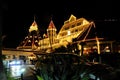 San Diego Hotel at night