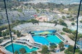 Aerial view of the famous SeaWorld Royalty Free Stock Photo