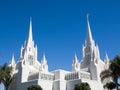 San Diego LDS Temple Royalty Free Stock Photo