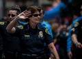 San Diego LGBT pride parade 2017, police force