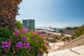 San Diego Marina District. Promenade and Convention Center. Royalty Free Stock Photo