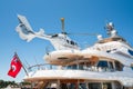 San Diego Marina Harbor, Fifth Avenue Landing. Luxury Yachts