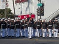 San Diego Marine Band show of the superb Tournament of the famous Rose Parade