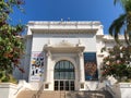 The San Diego Natural History Museum is a museum located in Balboa Park in San Diego Royalty Free Stock Photo