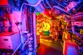 Submarine machine room Royalty Free Stock Photo