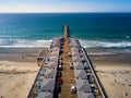 San Diego Pacific beach dock aerial view
