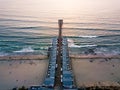 San Diego Pacific beach dock aerial view