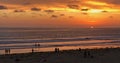 Sunset at Pacific Beach in San Diego, California Royalty Free Stock Photo