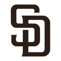 San Diego Padres baseball team logo Royalty Free Stock Photo