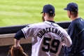 San Diego Padres pitcher Kevin Quackenbush